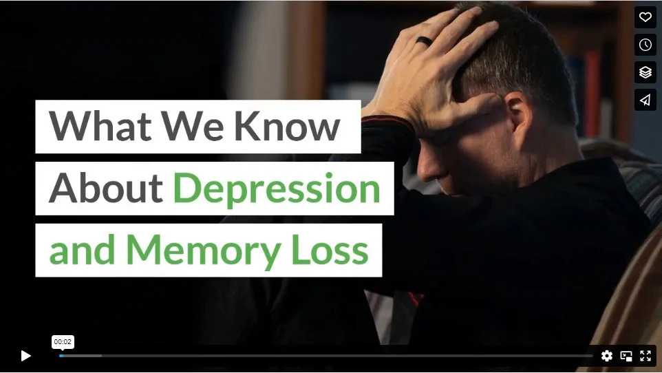 What We Know About Depression and Memory Loss